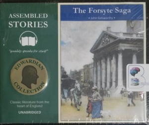 The Forsyte Saga written by John Galsworthy performed by Peter Joyce on CD (Unabridged)